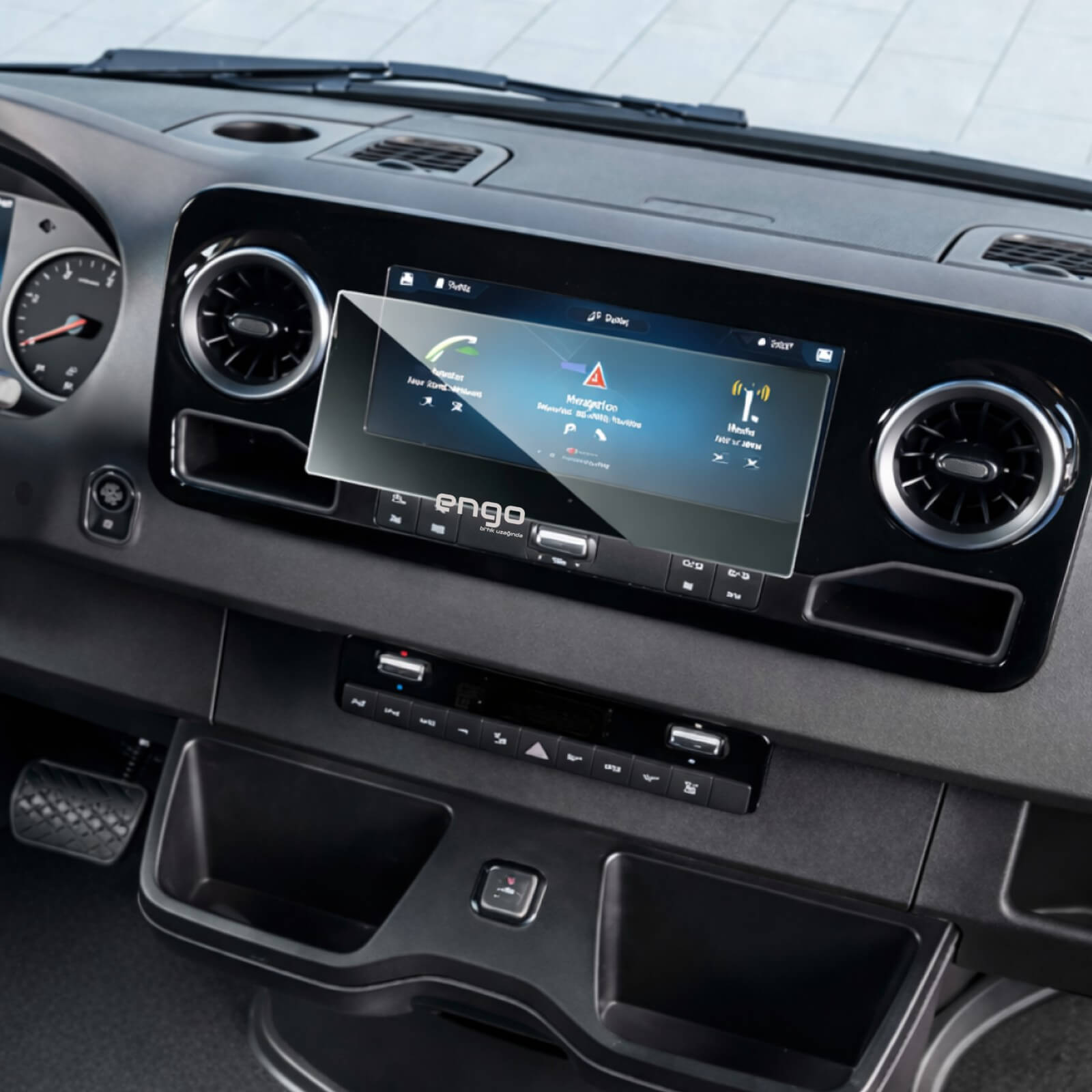 Mercedes Sprinter Ekran Koruyucu 10.25 inç Multimedya Nano