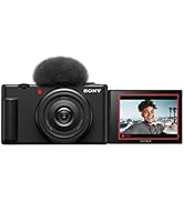 Sony Vlog kamera ZV-1F | Dijital Kamera (Değişken açılı Ekran, 4K Video, ağır çekim, Vlog özellikleri)...