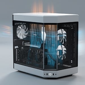 Hyte Y60 Siyah Beyaz Temperli Cam Usb 3 2 E Atx Premium Mid Tower Gaming Kasa Cs Hyte Y60 Bw H3