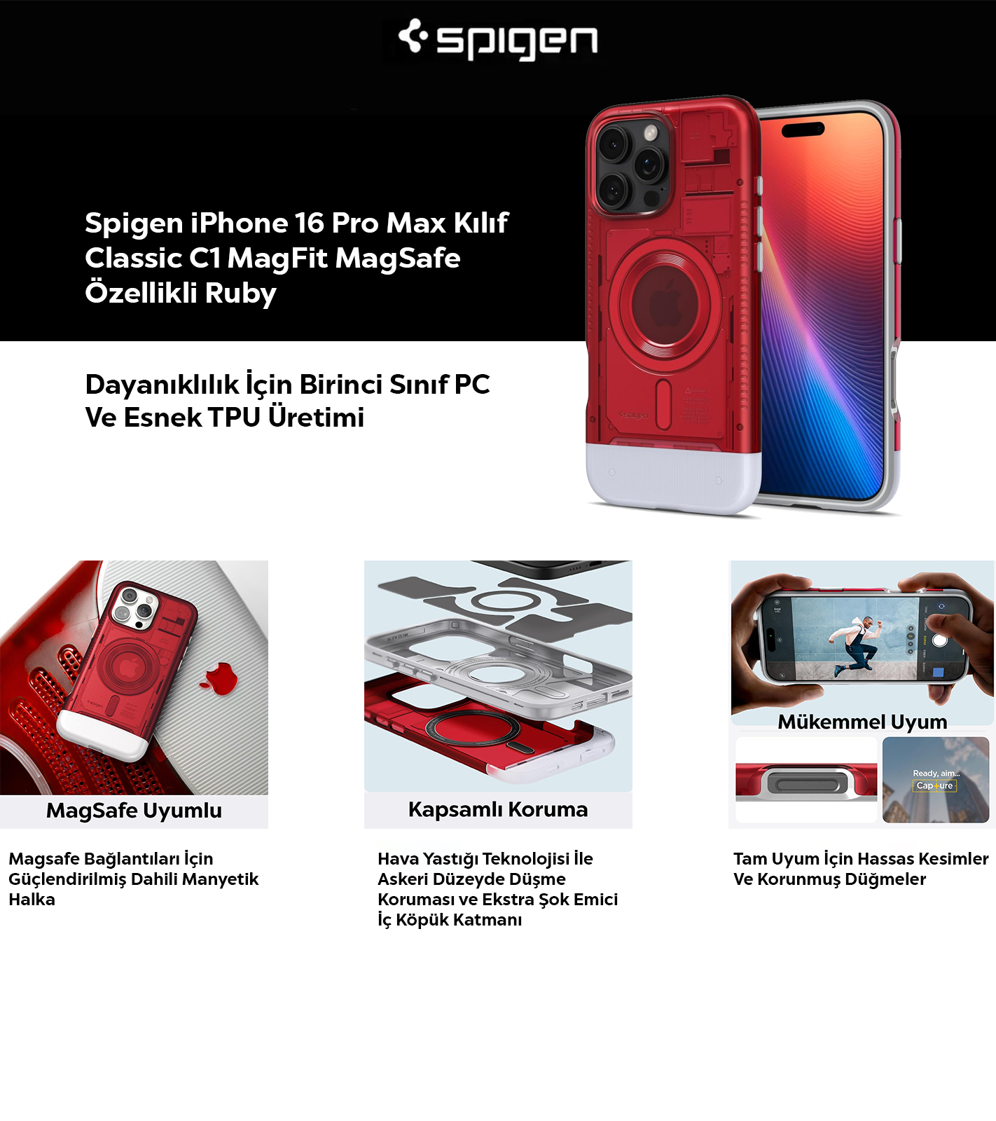 Spigen Kılıf Özellikleri