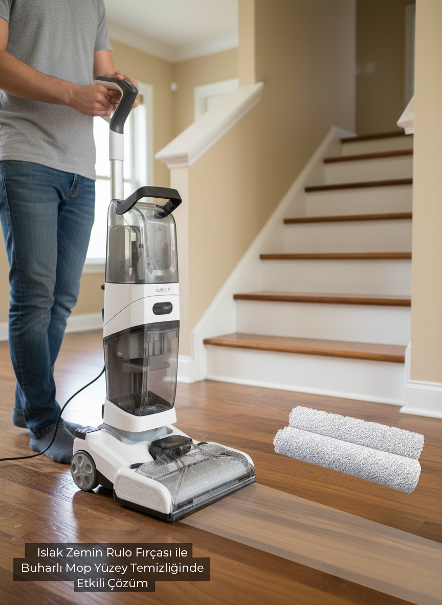 Icotech SC60 Max Pro Buhar Fonksiyonlu Dikey Halı Yıkama Koltuk Yıkama