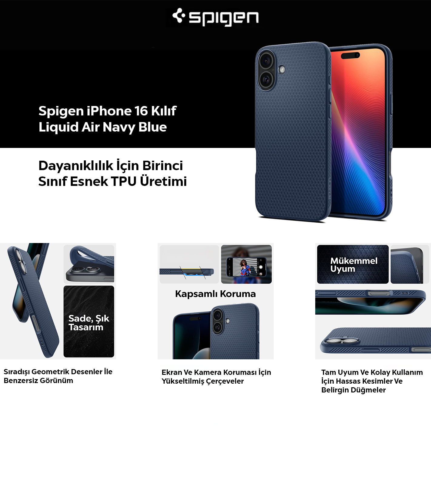 Spigen Kılıf Özellikleri