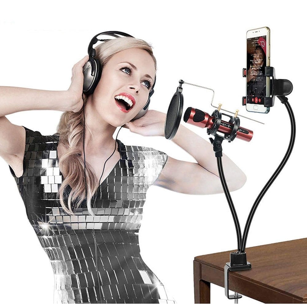 Powermaster KG-24 Bir Telefon Bir Mikrofon Tutacağı