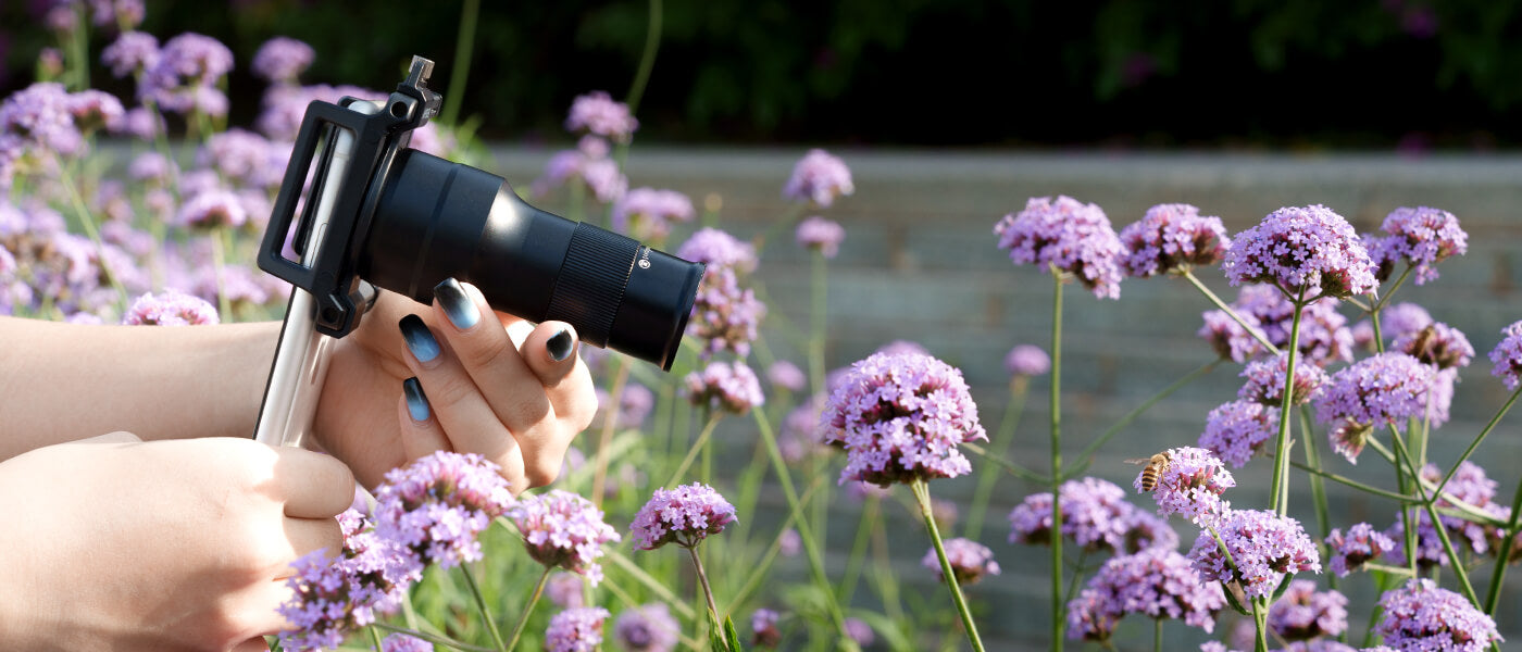 Apexel TeleMacro 6X Zoom Telefoto Makro Lens Elde ve Akıllı Telefon Fotoğrafçılığı İçin