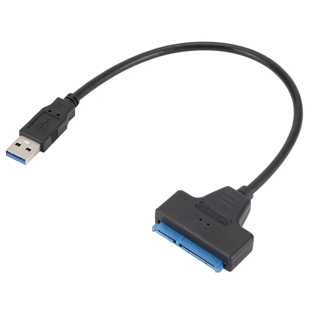 USB 3.0 To SATA 22 Pin SSD Cable Adapter For External 2.5 