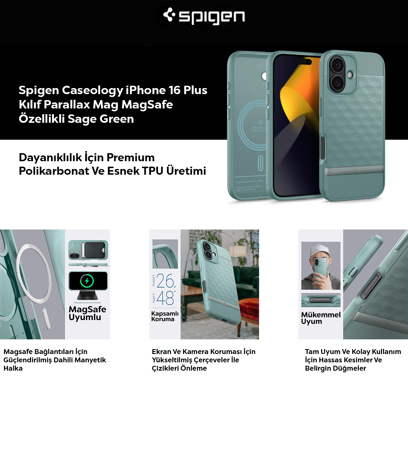 Spigen Kılıf Özellikleri