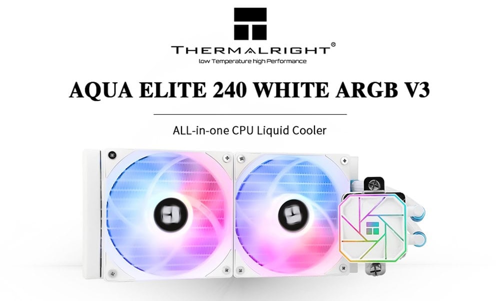 Thermalright Aqua Elite 240 White Argb V3 Sıvı Soğutucu H1