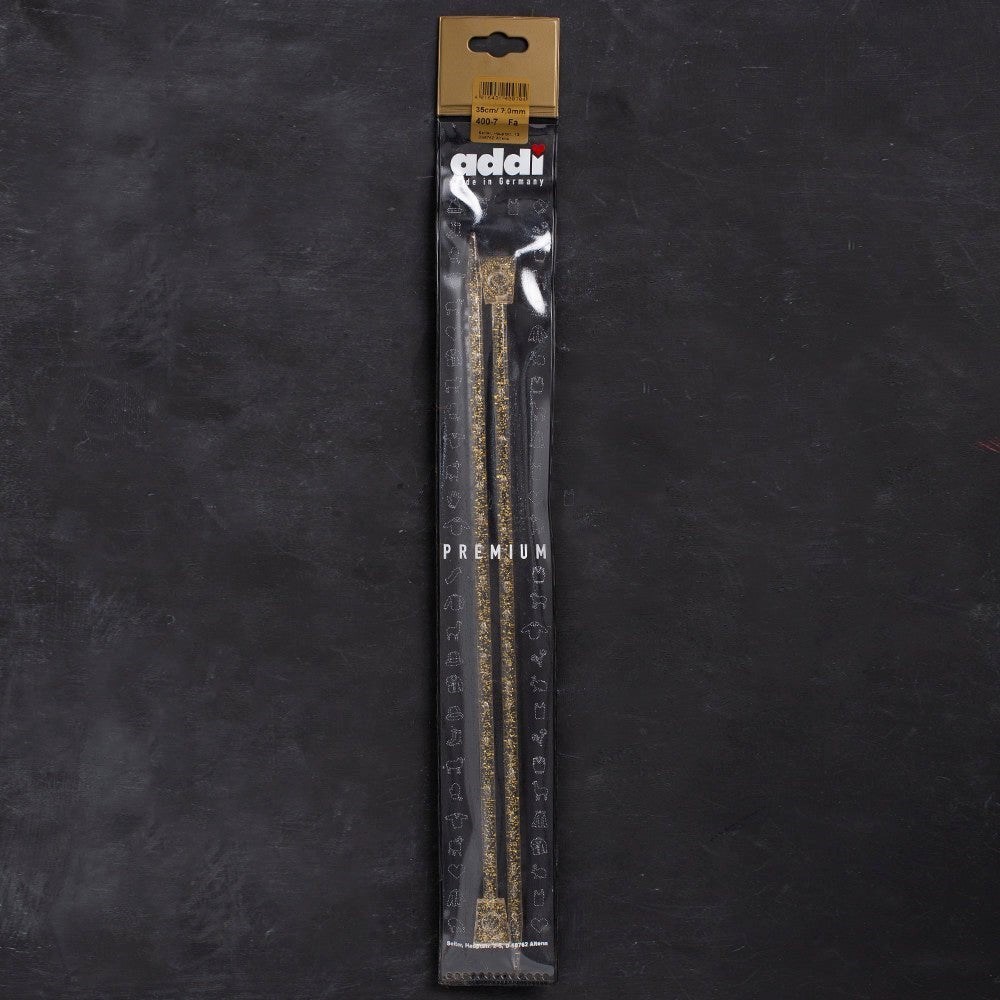 ANKAVERSE® Addi Champagner 7mm 35cm Örgü Şişi