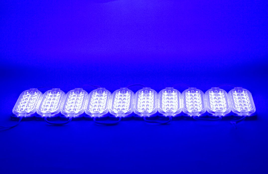 Powermaster 24 Volt 2.4 Watt Tek Renk Mavi 2835 Modül Led
