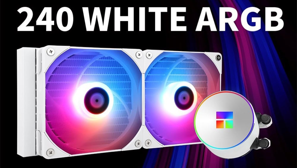 Thermalright Frozen Magic 240 White Argb Soğutucu H1