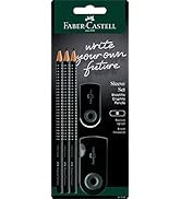 Faber-Castell 217059 - Kol Seti Büyük Siyah, 5 Parçalı, Okul Seti