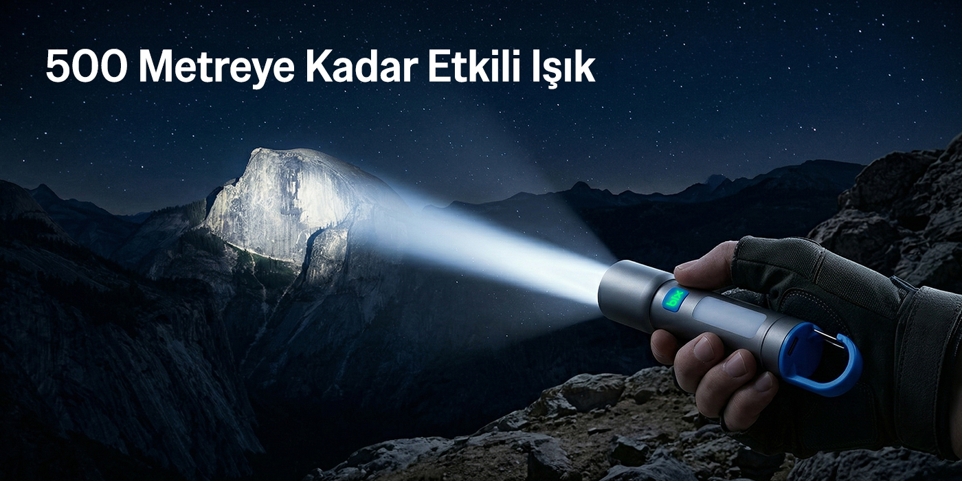 Bix BX1010FL Max 500 Lümen ve 500 Metreye Kadar Menzilli Fiyatı