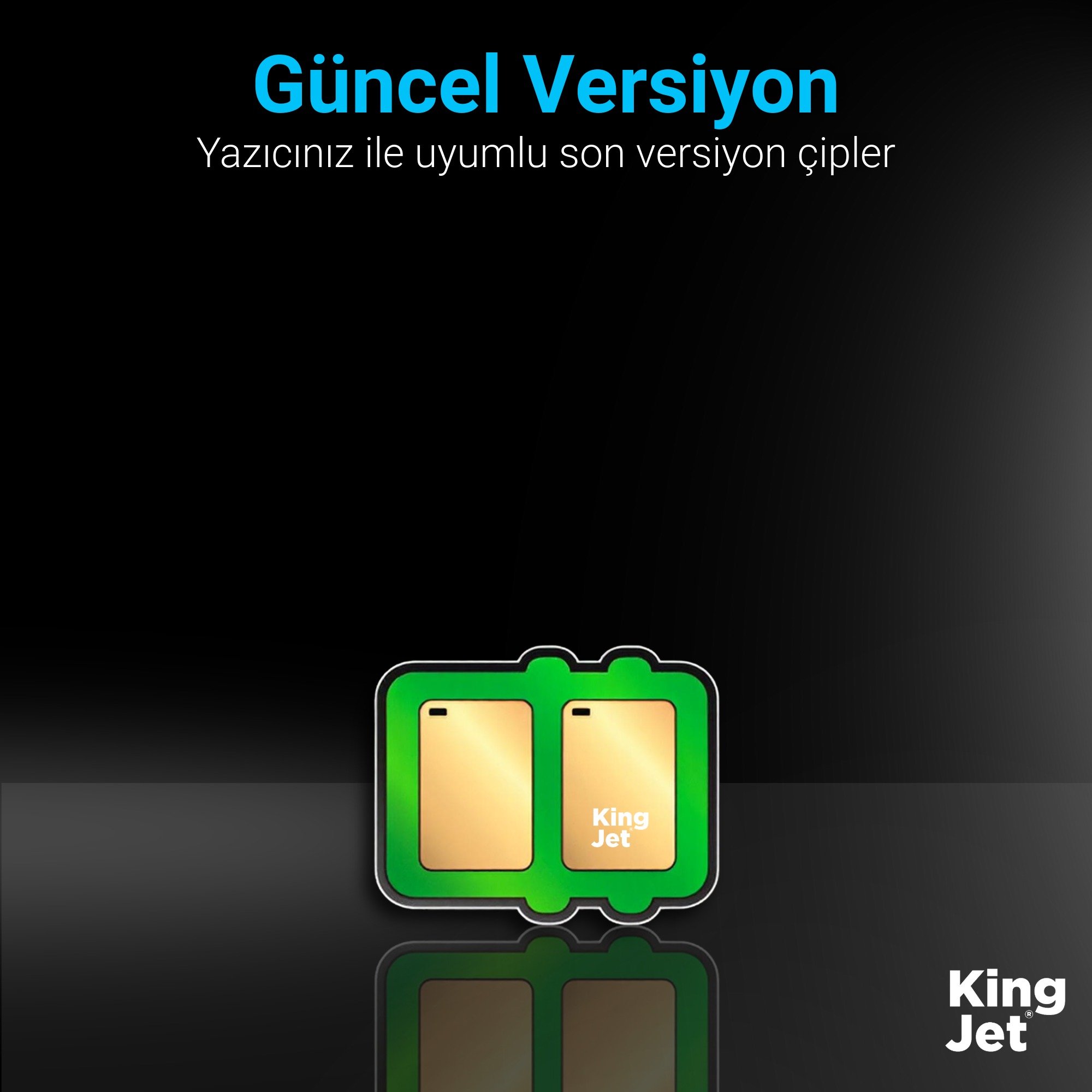 KingJET 932XL uyumlu güncel versiyon çip teknolojisi görseli