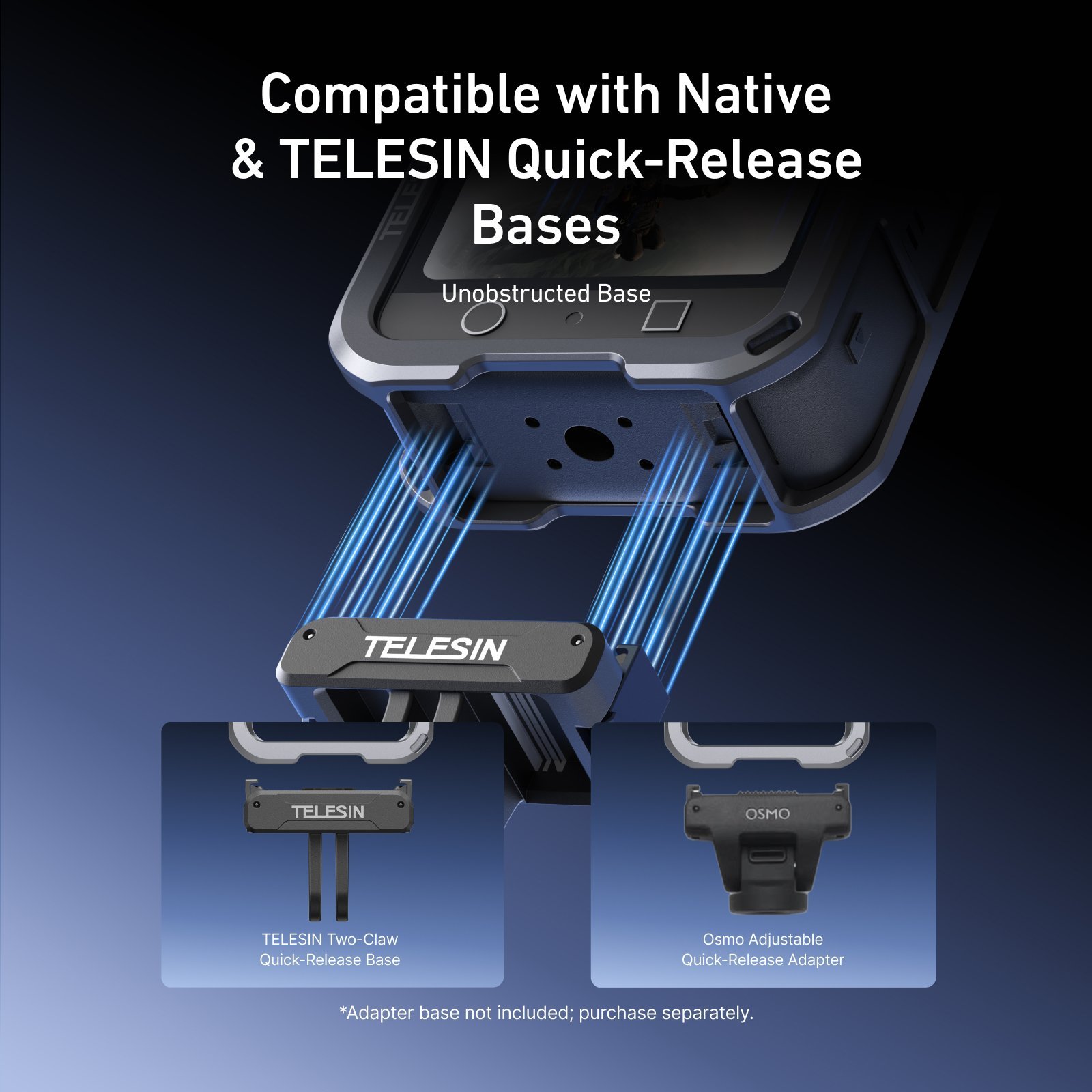 TELESIN Osmo 360 Metal çerçeve