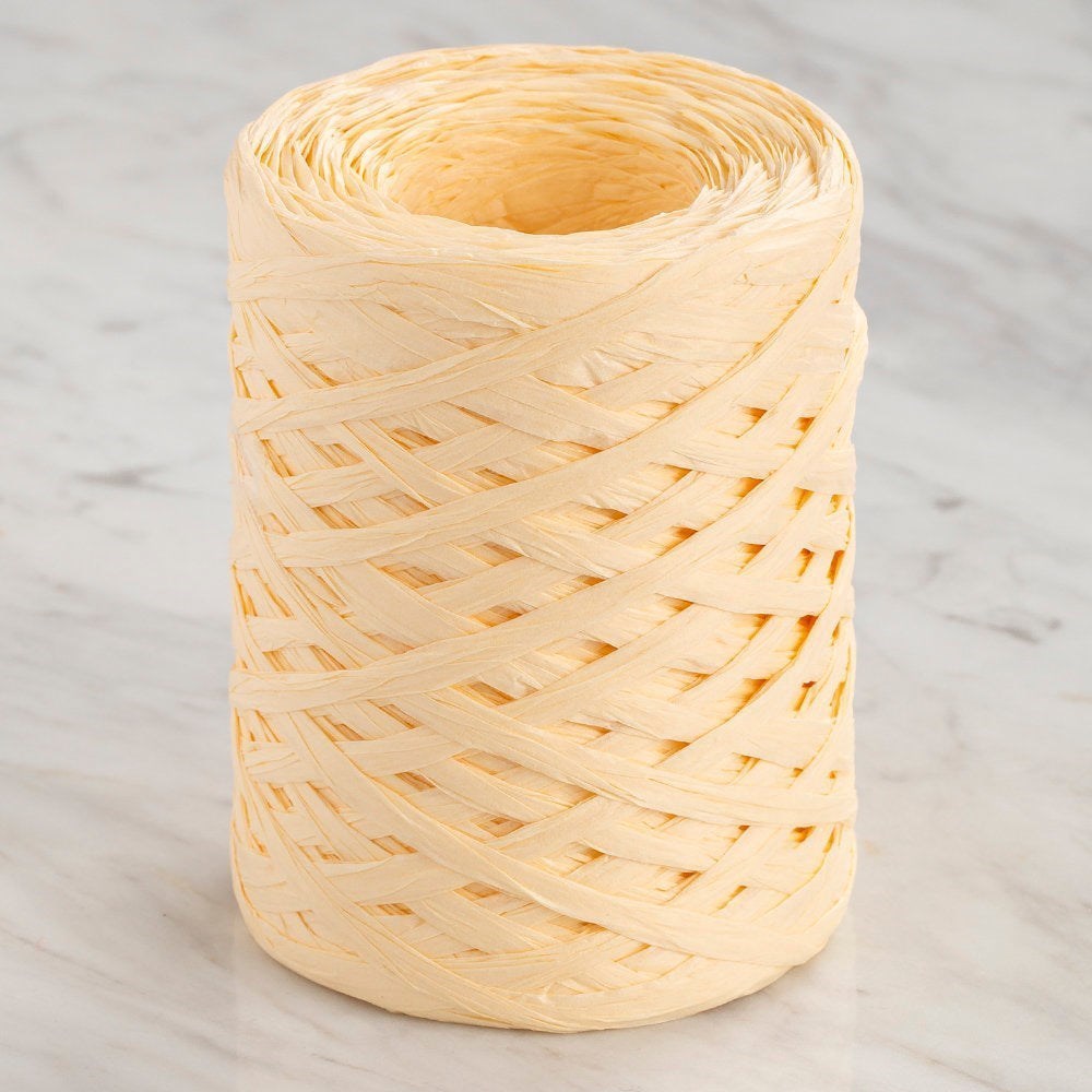 ANKAVERSE® Natural Raffia 90 gr Sarı Kağıt İp
