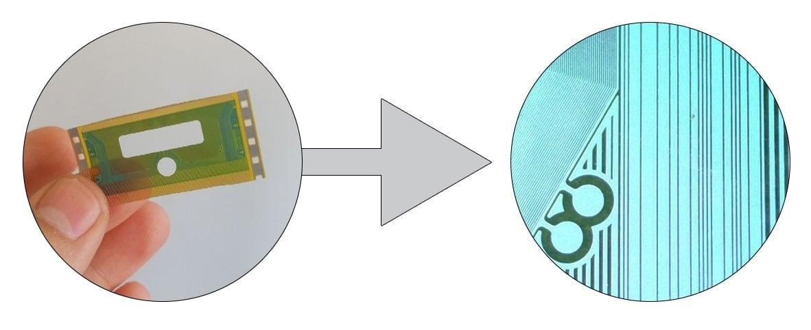 Weko Mikroskop, endüstriyel görüntüleme detayı