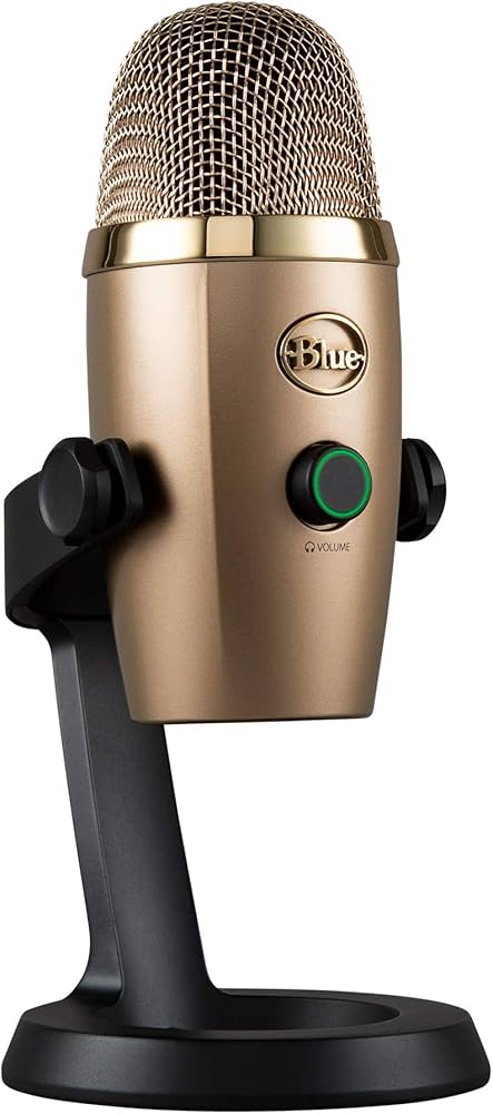 Blue Microphones Yeti Nano USB Microphone, Cubano Gold : Amazon.com.au: Musical Instruments