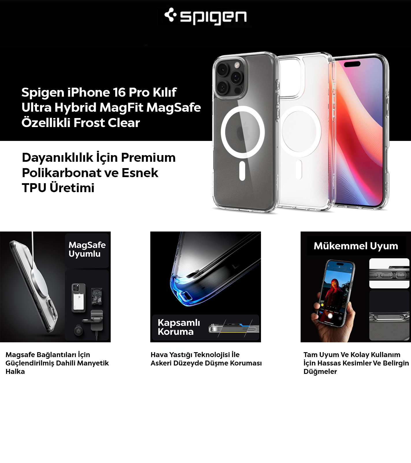 Spigen Kılıf Özellikleri