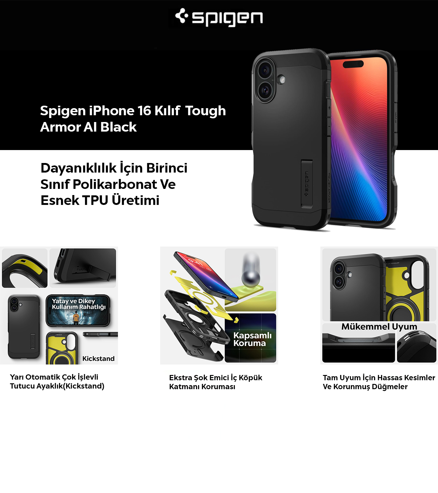 Spigen Kılıf Özellikleri