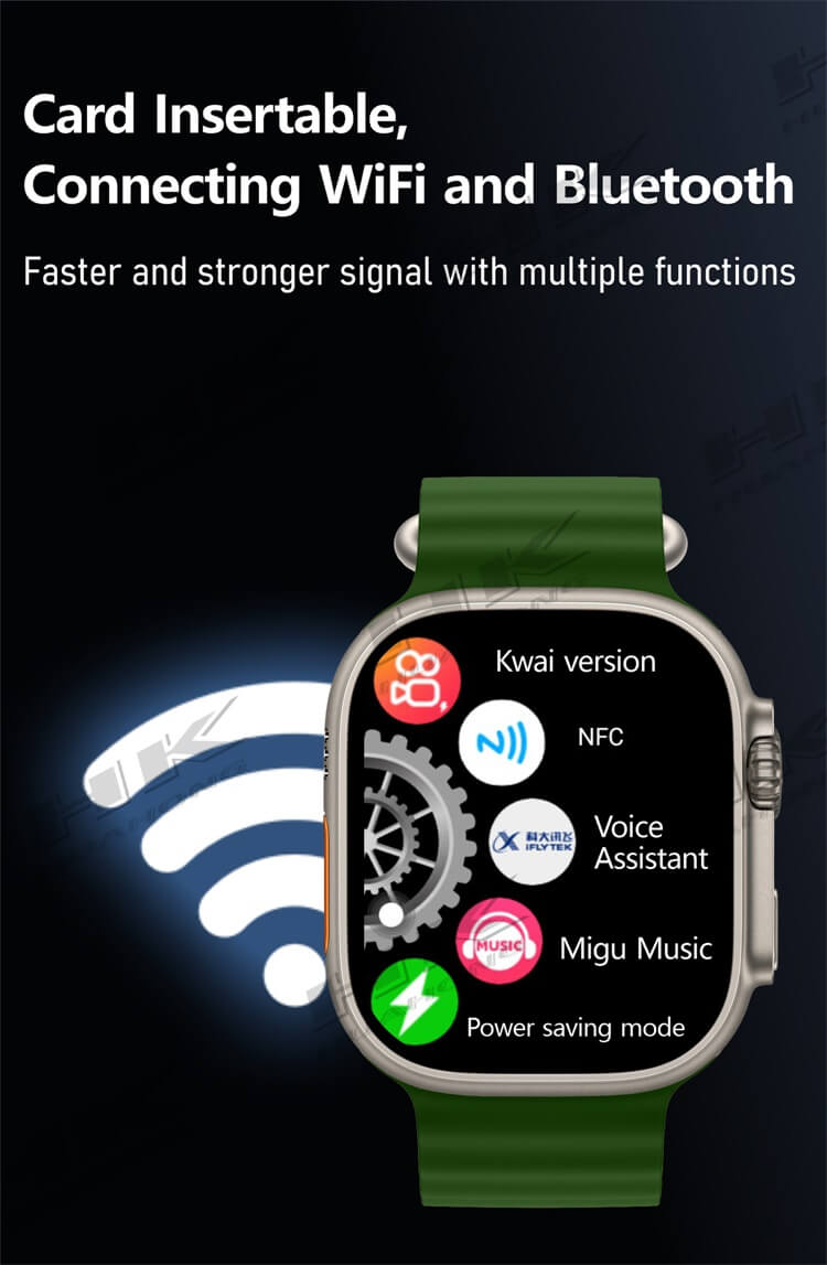 HK Ultra One Smartwatch 4G Full Network Card 2.02 AMOLED Screen Multiple Positioning Itineraries-Shenzhen Shengye Technology Co.,Ltd