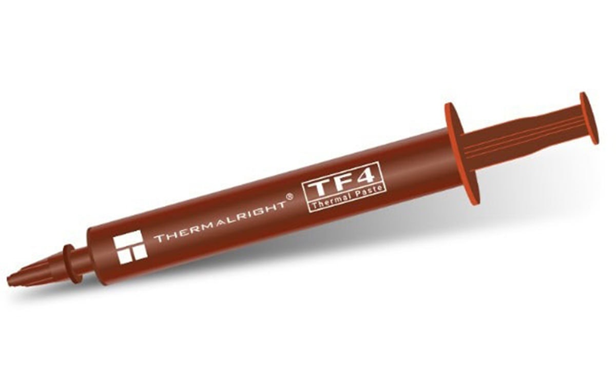 Ürün paketi içinde Thermalright TF4 Termal Macun bulunmaktadır.