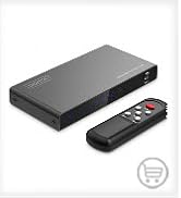 DIGITUS DS-55333 HDMI anahtarı 3x1 – 3'ü 1 arada çıkış – UHD 8K/60 Hz HDTV: 7680 × 4320p – HDCP 2.3 & HDMI...