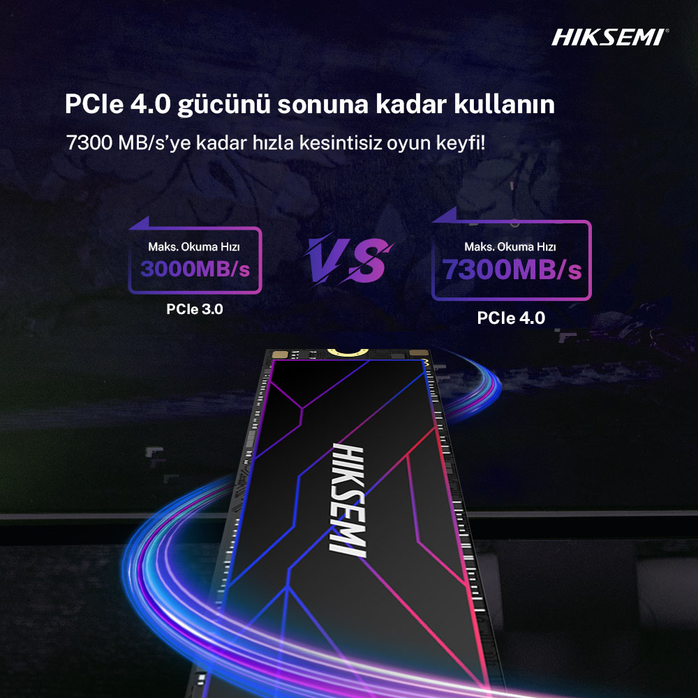 Hiksemi Future Lite 2TB 7300MB/s - 6350MB/s Gen4x4 PCI-e Fiyatı