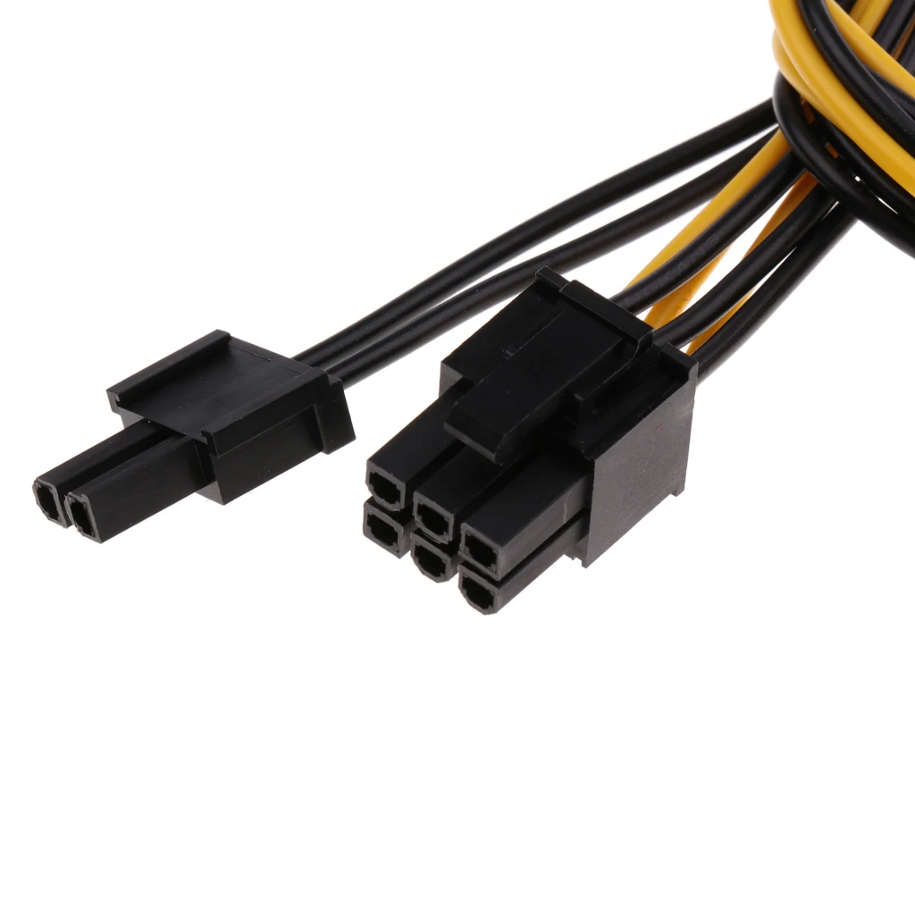 PCI-e 8 pin Female to 2x 8 Pin/ PCIe 8 pin-2x(6+2pin) Male Graphic Video Card Power Cable