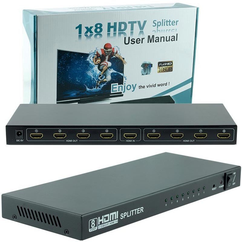 FHD HDMI Dağıtıcı Splitter