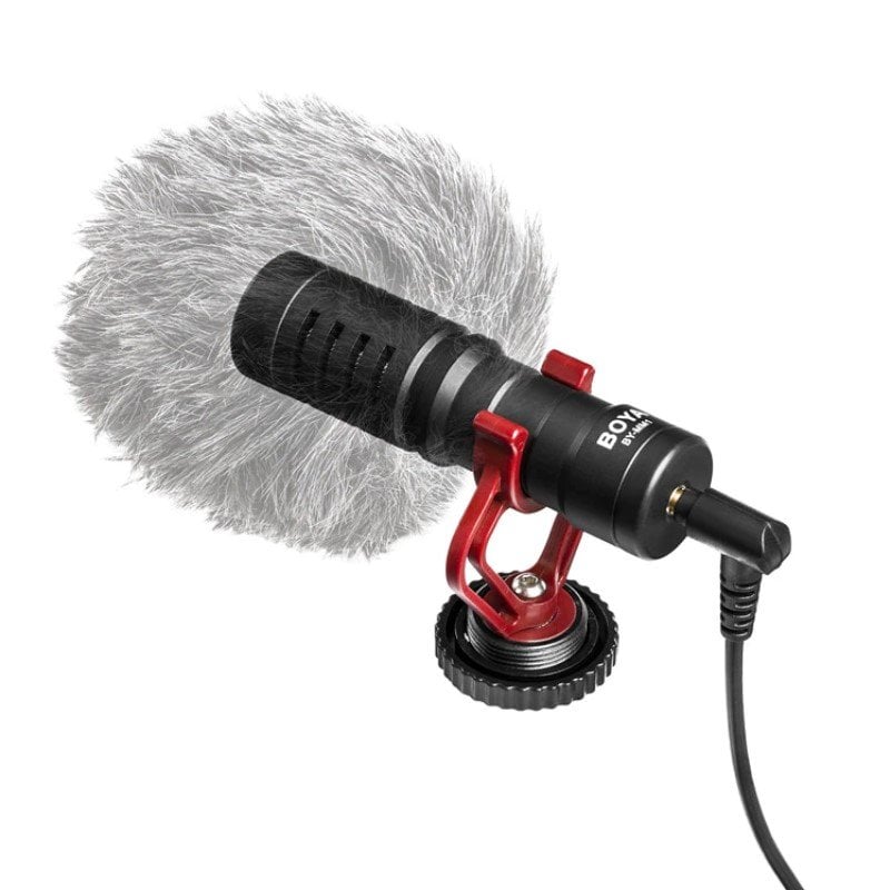 Boya BY-MM1 Profesyonel Süngerli Kardiyot Condenser Mikrofon İçerik