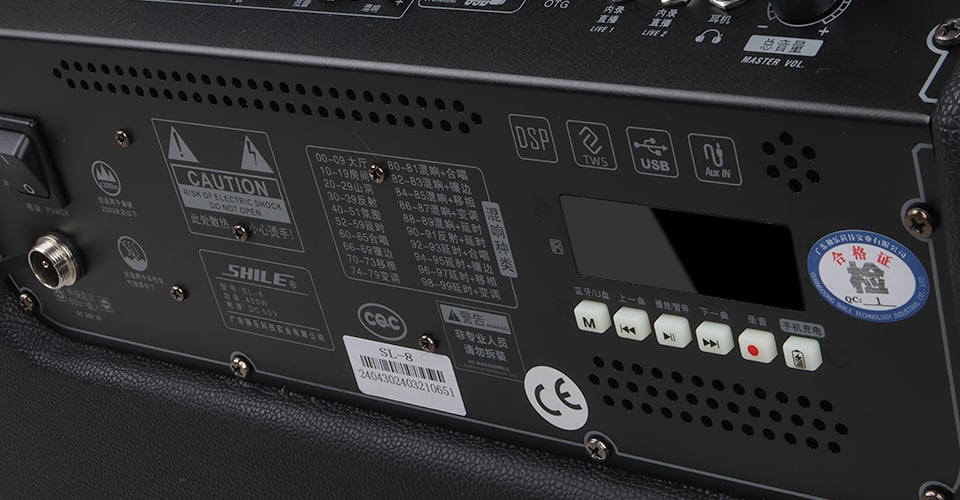 Shile taşınabilir yüksek performanslı gitar hoparlör