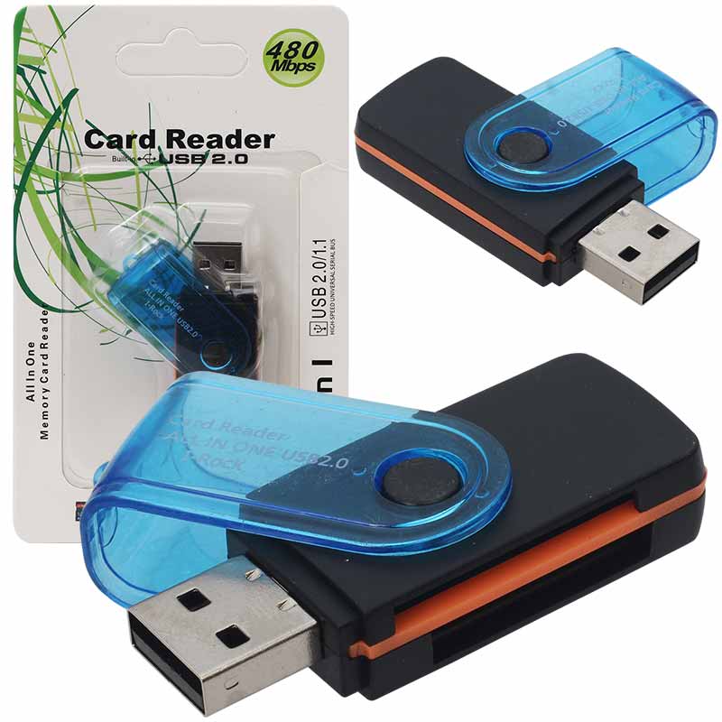 Powermaster PM-2513 USB 2.0 Çoklu 32in1 SD-Mmc Kart Okuyucu