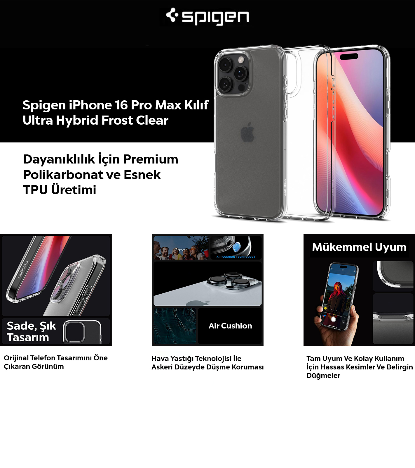 Spigen Kılıf Özellikleri