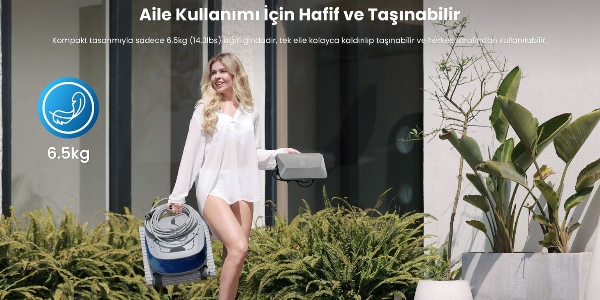 Poolmate DTC Pro ile zahmetsiz havuz temizliği