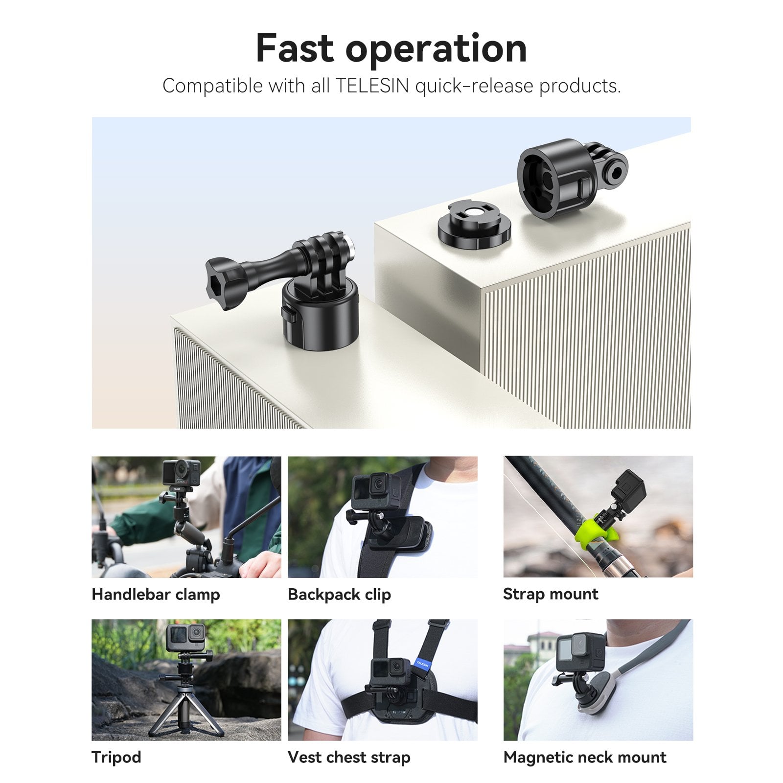 TELESIN Elastik Gidon Montajı 