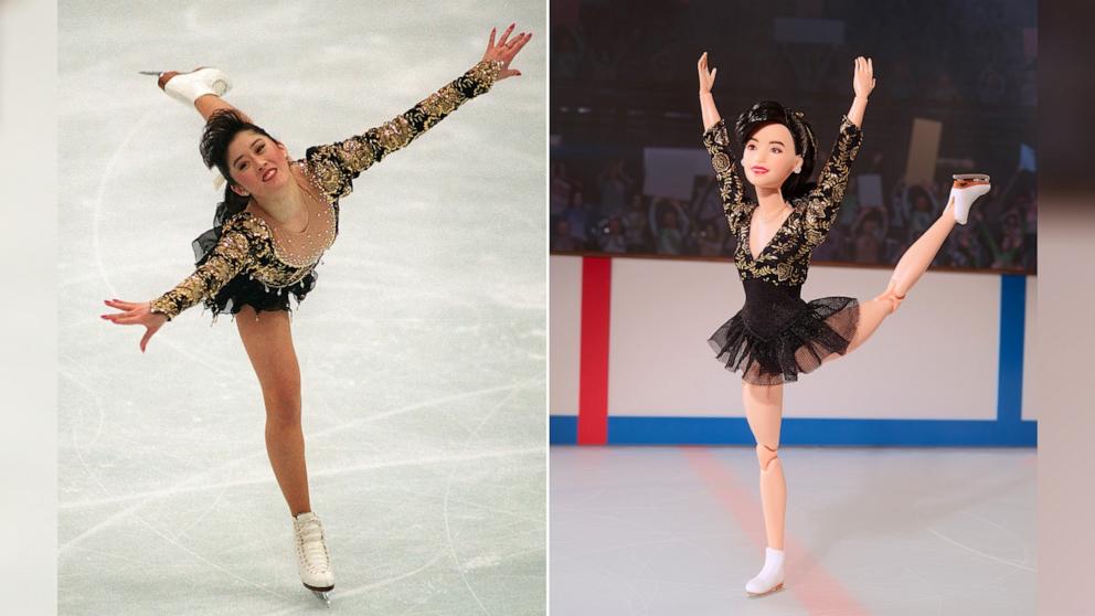 Olympian Kristi Yamaguchi honored with Barbie doll for AAPI Heritage Month - ABC News