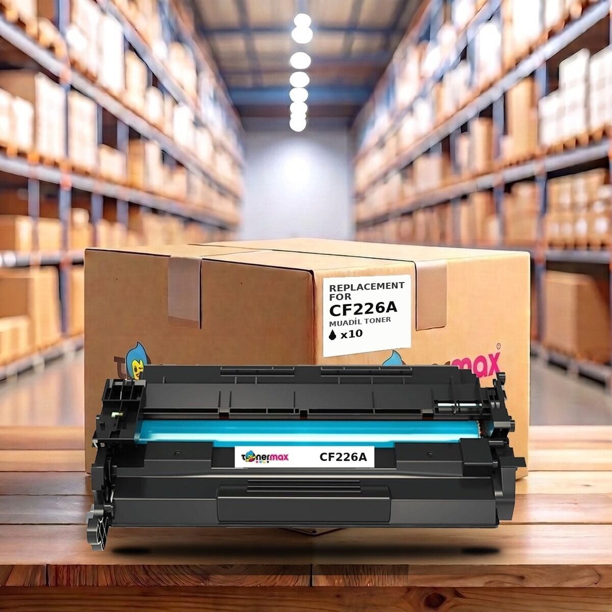 tonermax® cf226a muadil toner — 10'lu paket