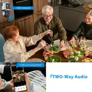 1 wifi güvenlik kamerası, çift 2.4ghz, ̇ algılama, renkli gece görüşü, i̇ki yönlü ses, uyarısı, p6 uygulaması ile uyumlu, bulut ve sd kart depolama, type c tak, i̇ç/dış kullanımı, 110v/220v, pil gerektirmez ayrıntılar 6