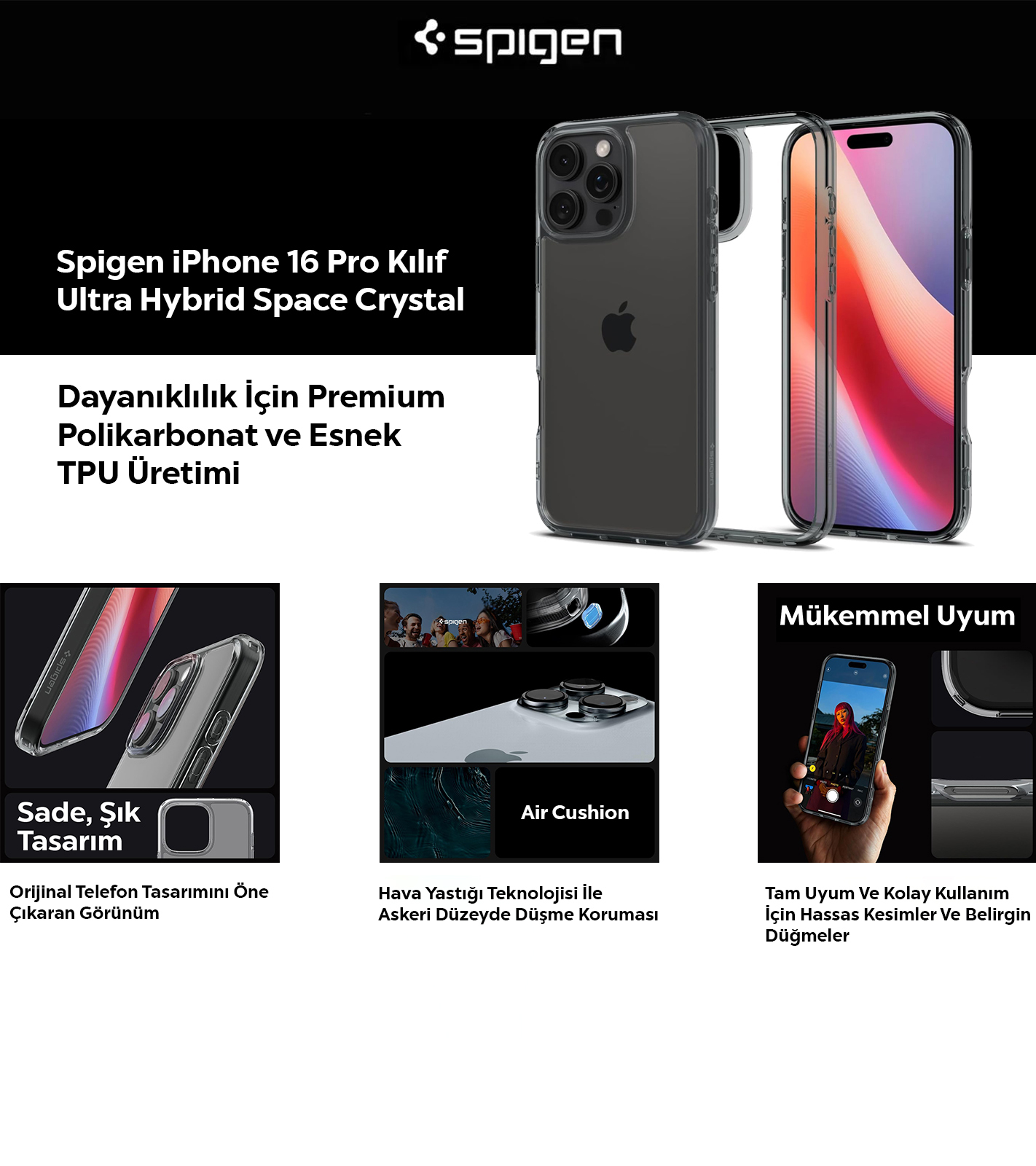 Spigen Kılıf Özellikleri