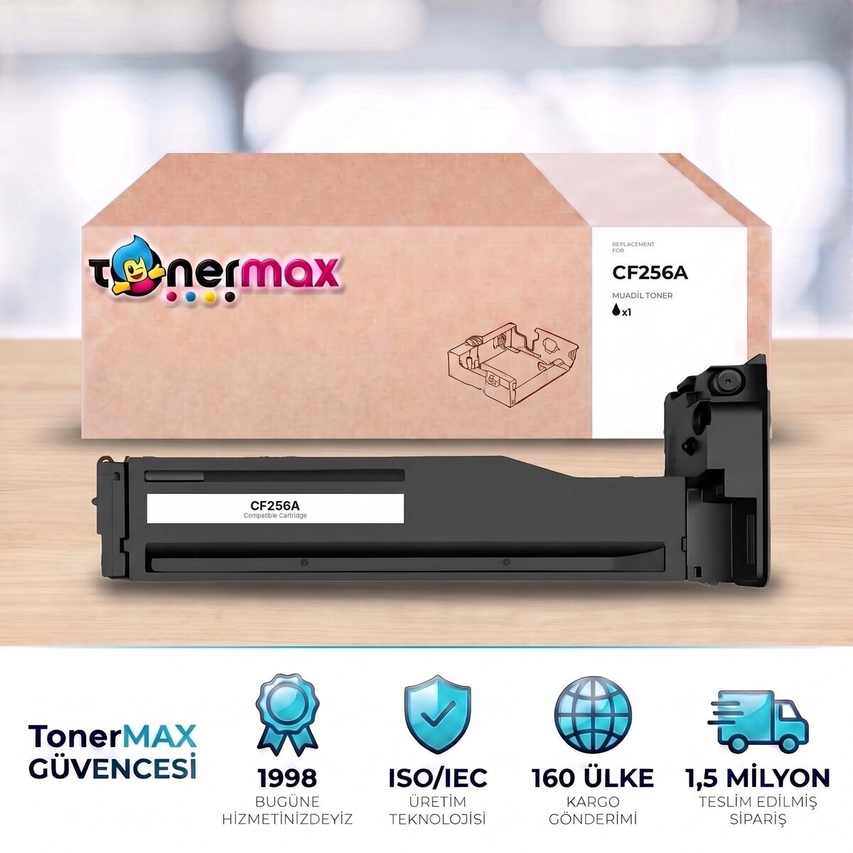 CF256A Muadil Toner