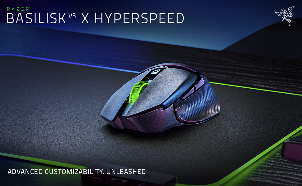 Razer Basilisk V3 x Hyperspeed - Özelleştirilebilir Kablosuz Fiyatı