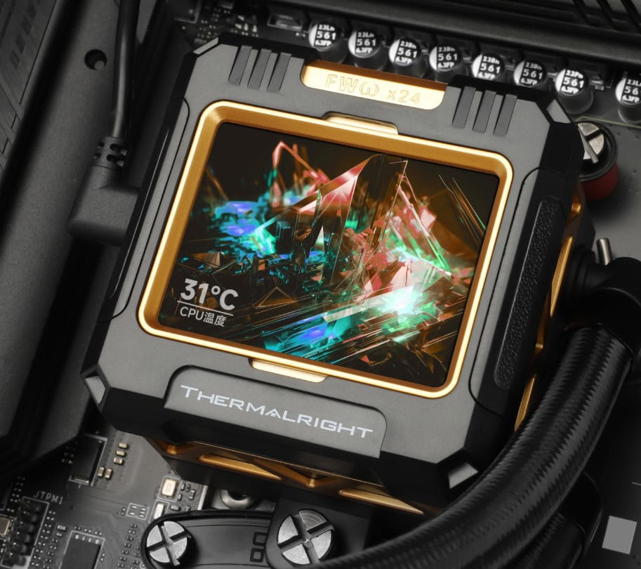 Thermalright Frozen Warframe 420 Black Argb Soğutucu H3