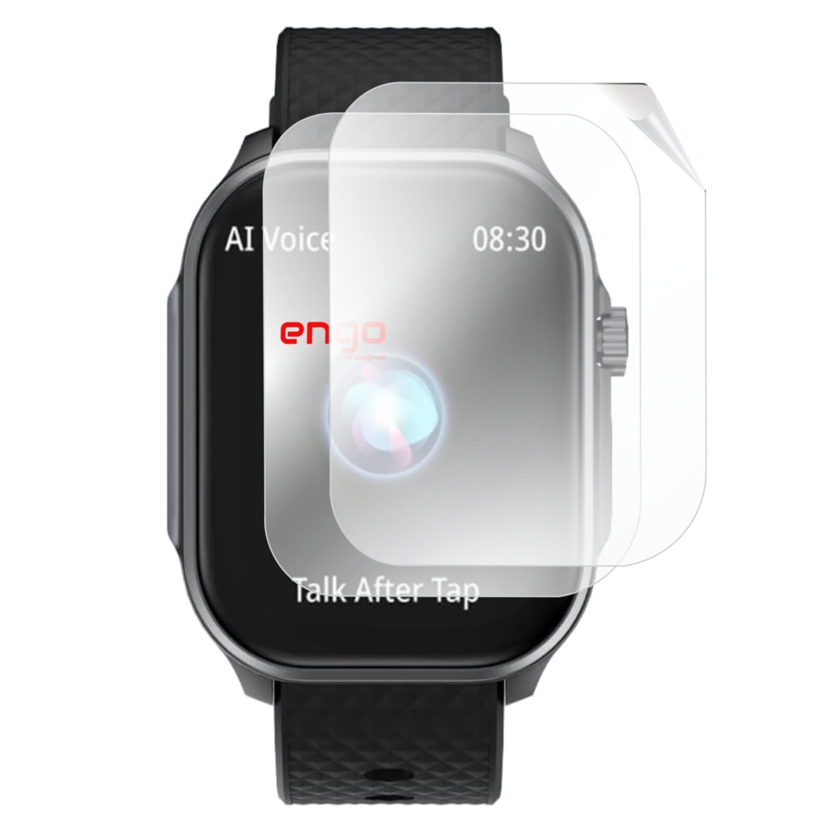 Tecno Watch 3 Active Ekran Koruyucu TPU 2’li Şeffaf