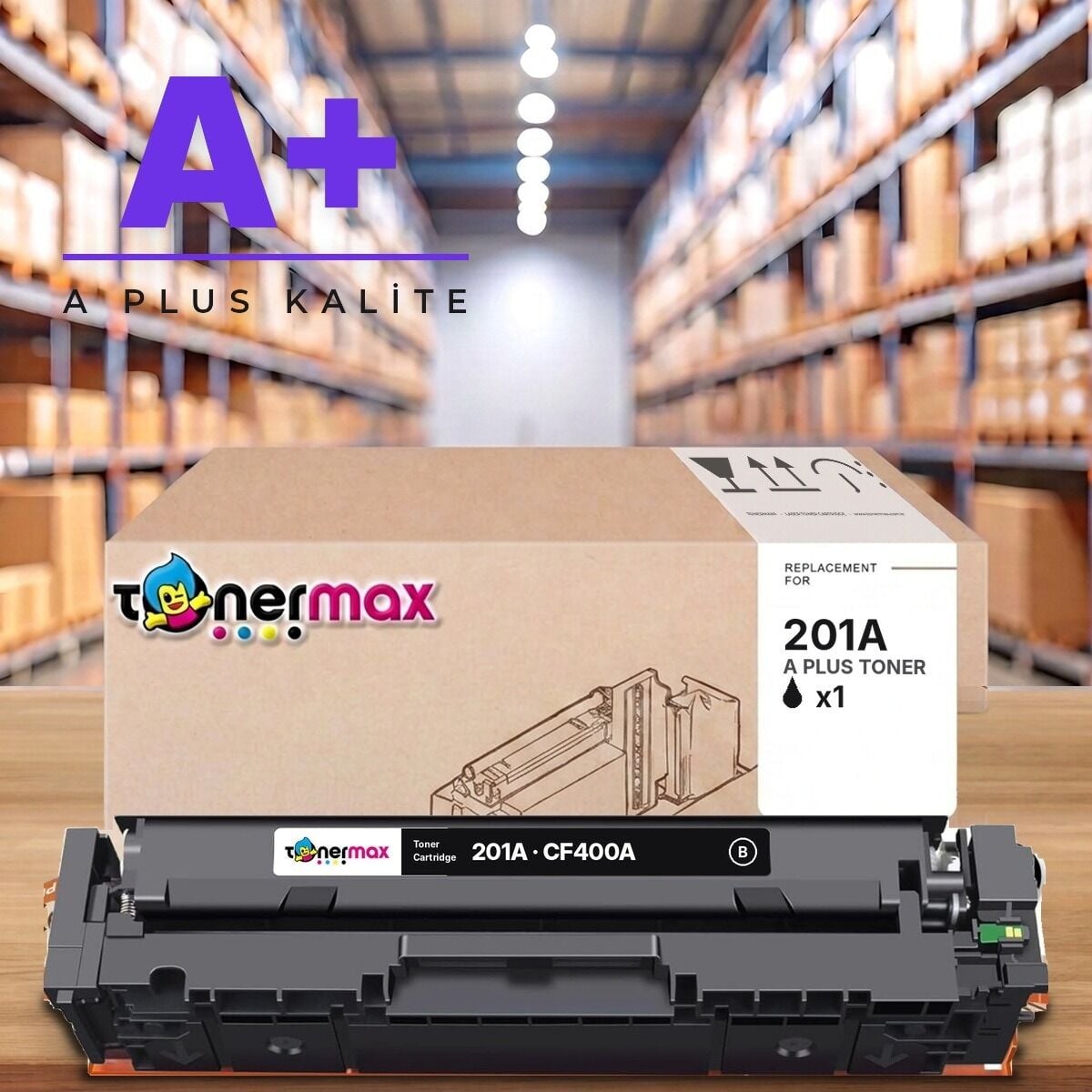 CF400A Muadil Toner A Plus