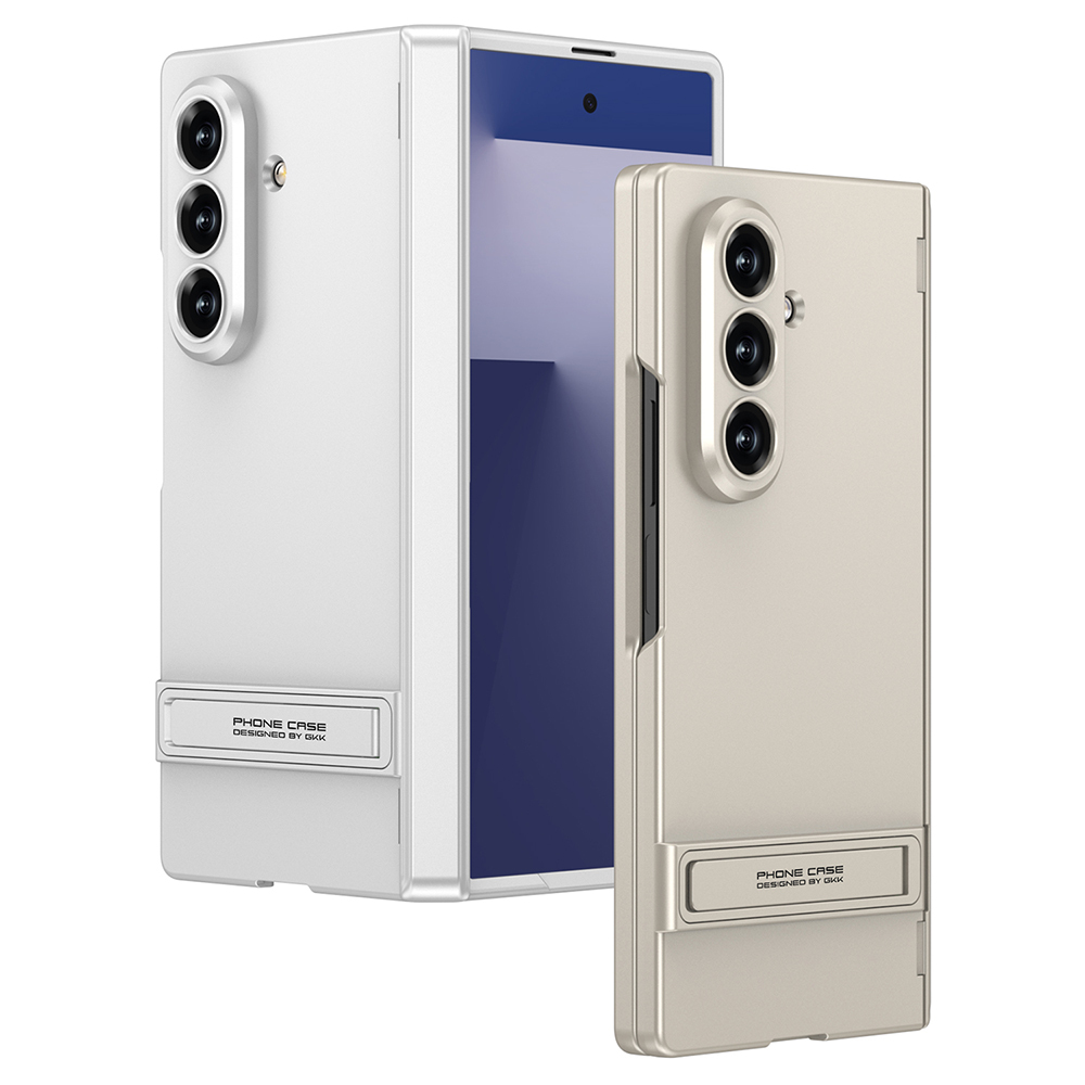 Galaxy Z Fold 7 Kılıf Zore Kıpta Standlı Kapak - 9