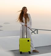 SAMSONITE Intuo Spinner S, Genişletilebilir El Bagajı, 55 cm, 39/45 L, Yeşil (Misket Limonu), Yeşil (Misket Limonu), S...