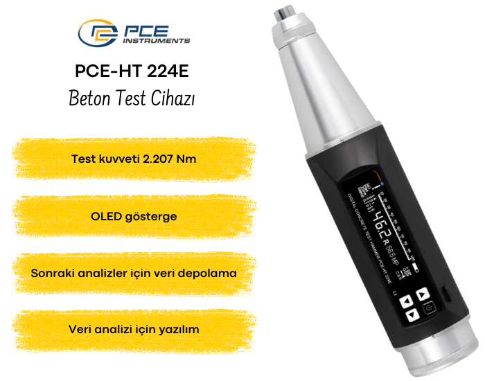 ht224e beton test cihazı