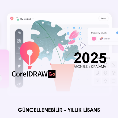 CorelDRAW GO (Basitleştirilmiş - Abonelik)
