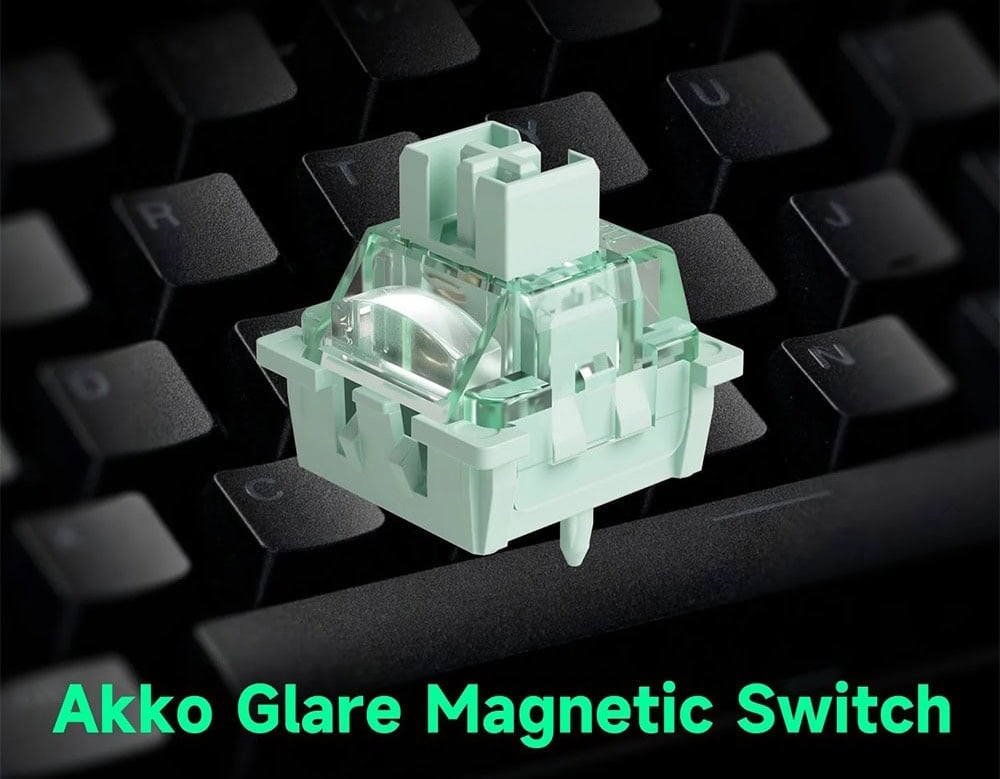 Akko Monsgeek Fun60 Max Shine Through Black Gaming Klavye H3