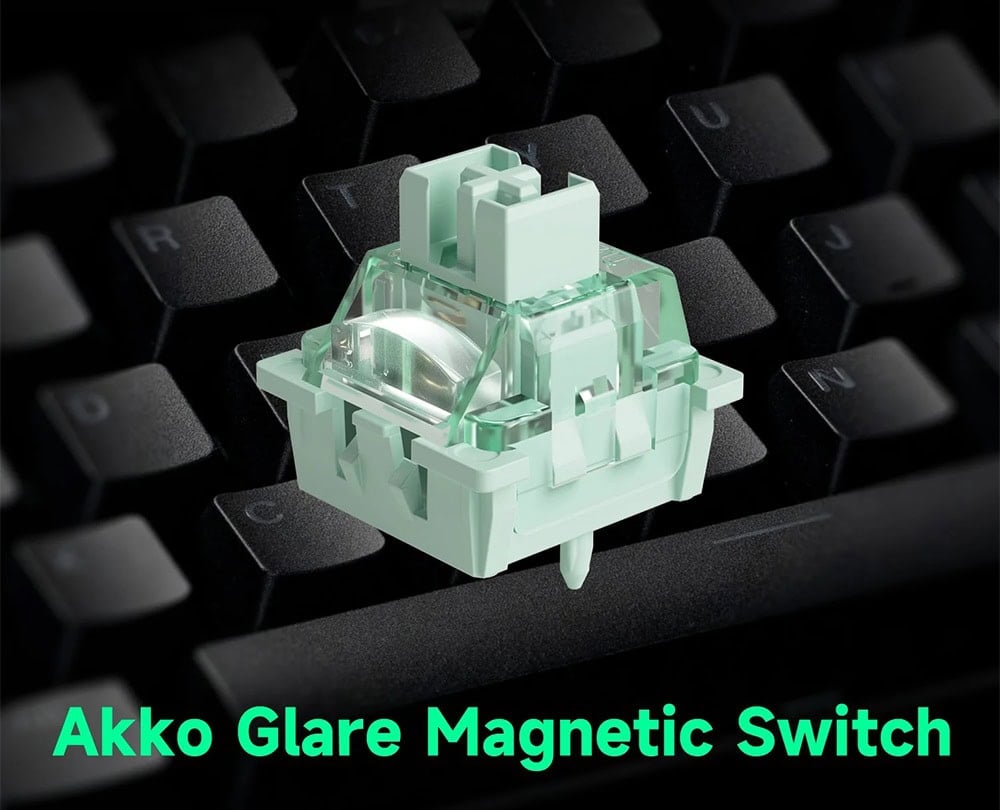 Akko Monsgeek Fun60 Pro Shine Through White Gaming Klavye H2